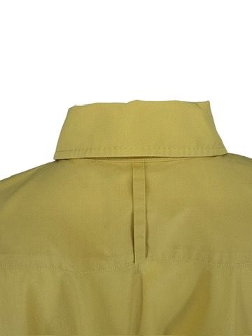 MaxMara Yellow Oversized Cotton Shirt Dress – Size IT 40 (US 6/8)