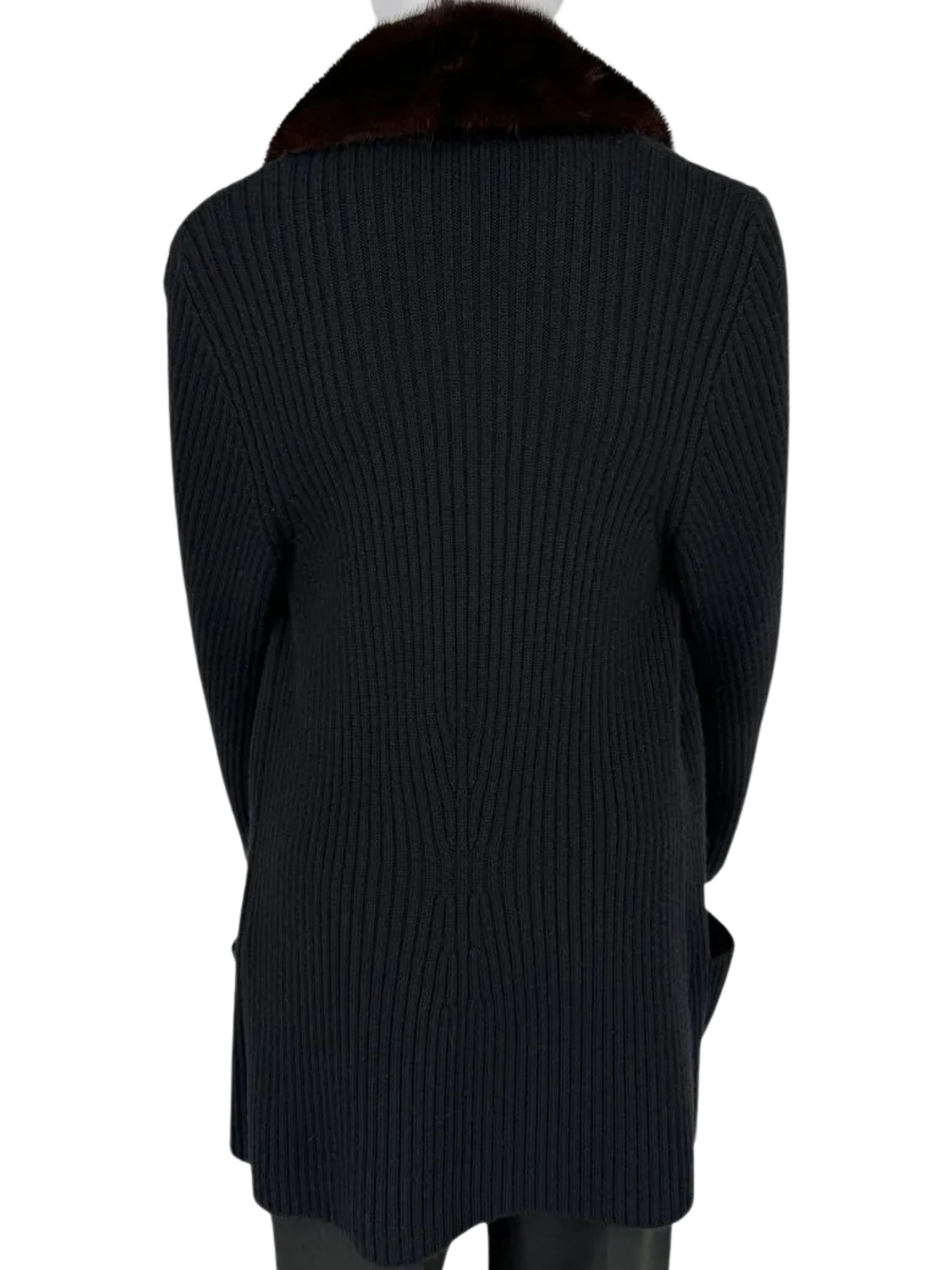 Mink Trimmed Valentino Sweater