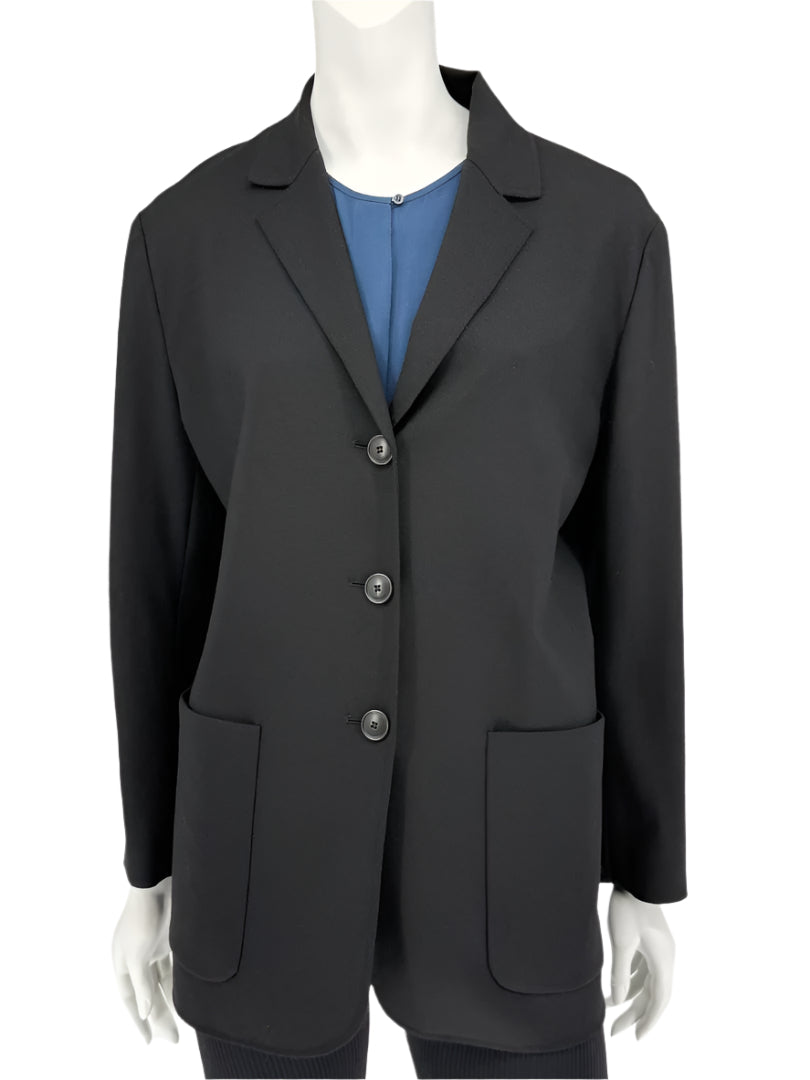 Loro Piana Black Wool Blazer – Size S
