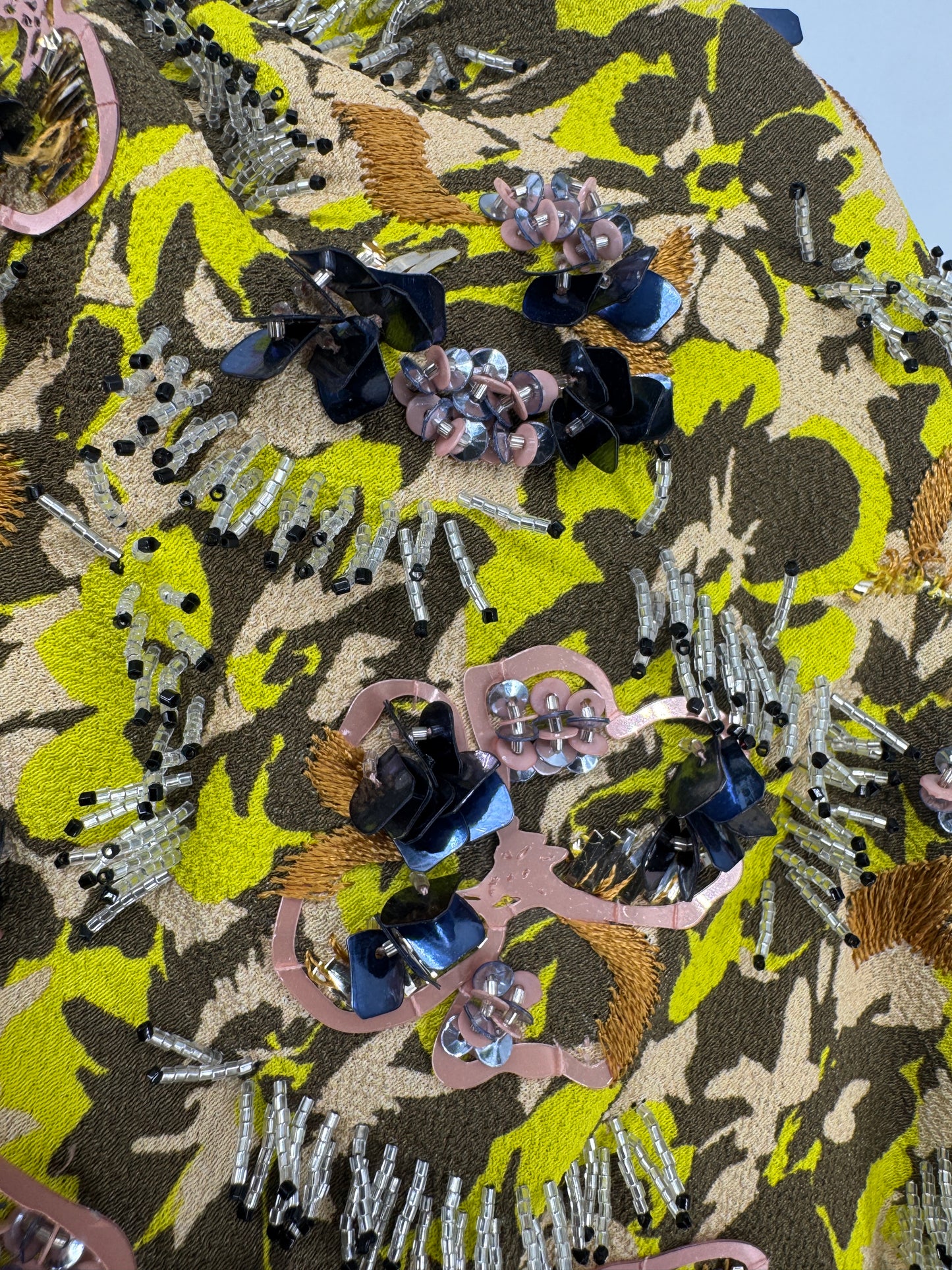 Christian Dior Cruise 2017 Embellished Mini Dress - Size 6