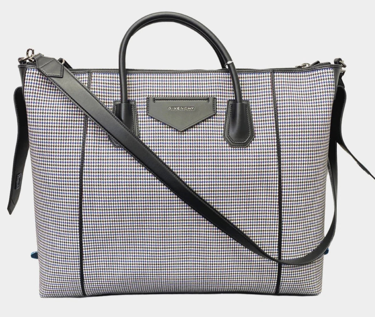 Givenchy Houndstooth Soft Antigona Weekend Tote
