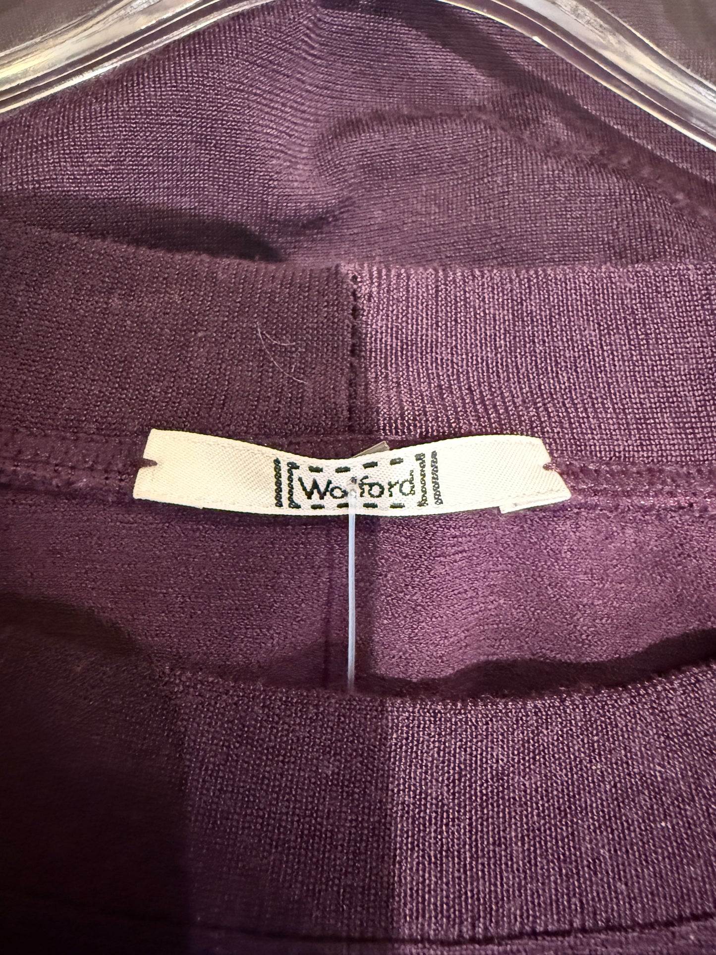 Wolford Long-Sleeve Crew Neck String Bodysuit – Size Medium