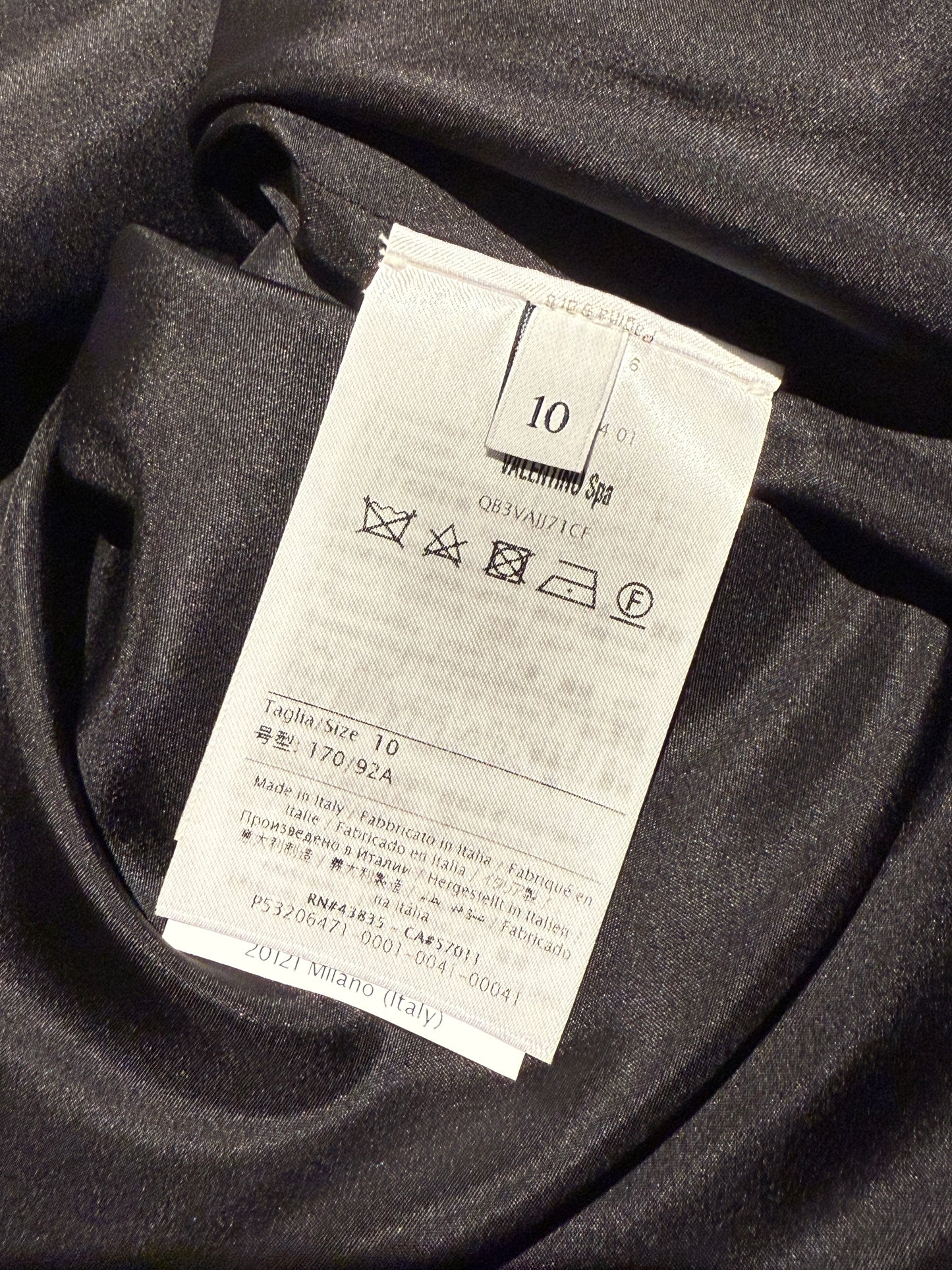 Balenciaga Paris Two-Tone Cinched Waist Shift Dress – Size 10