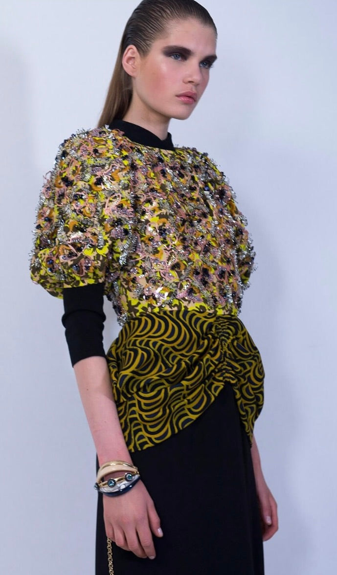 Christian Dior Cruise 2017 Embellished Mini Dress - Size 6