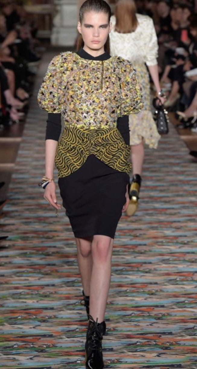 Christian Dior Cruise 2017 Embellished Mini Dress - Size 6