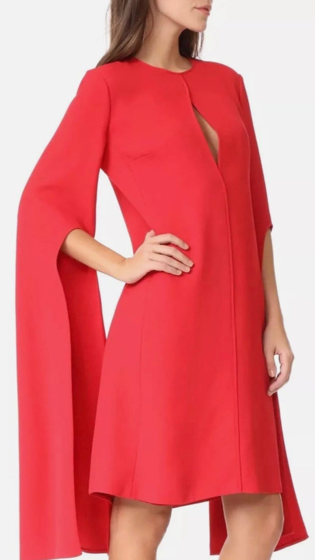Narciso Rodriguez Keyhole Crepe Dress - Size 44
