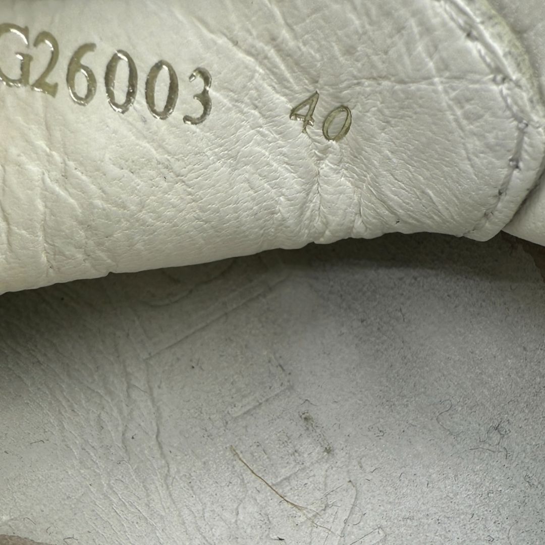 CHANEL Calfskin Fringe Golf/Tennis Sneakers in Ivory – Size 40