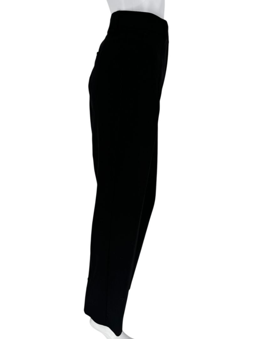 Sportmax High-Waisted Wool Trousers - Size 14
