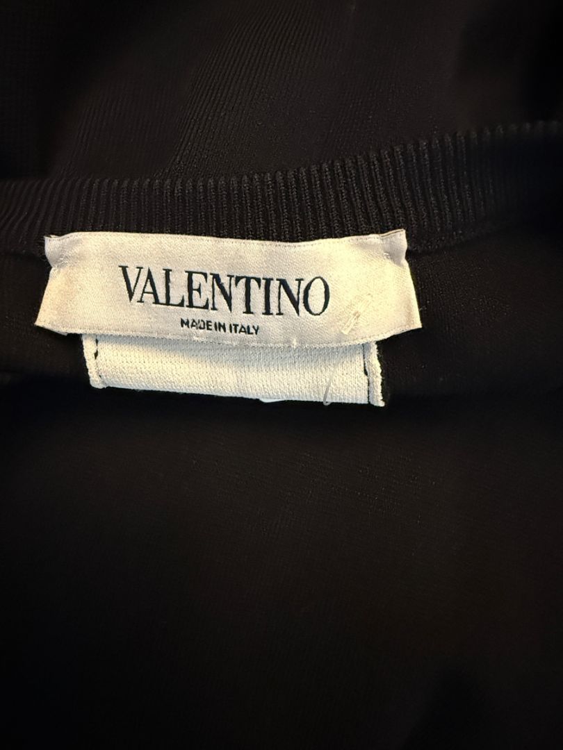 VALENTINO Black Knit Dress - Size L