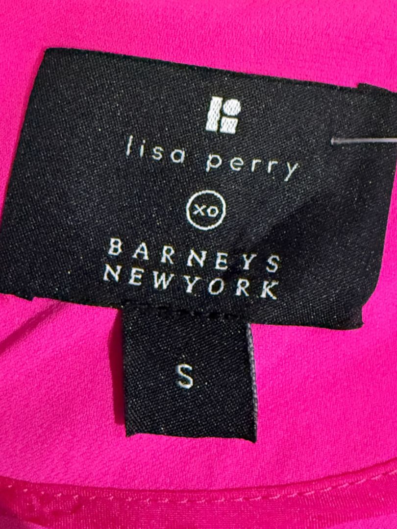 Lisa Perry Cap Sleeve Side Pocket mini dress