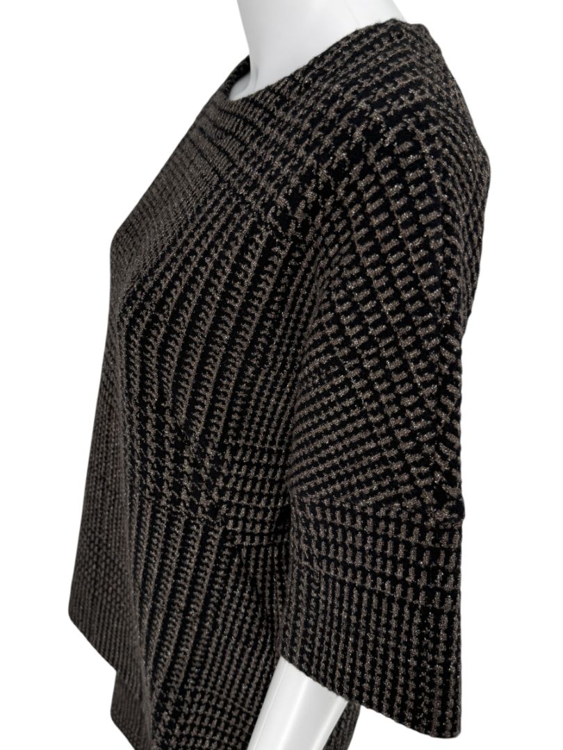 Akris Punto Textured Houndstooth Two-Piece Set – Medium