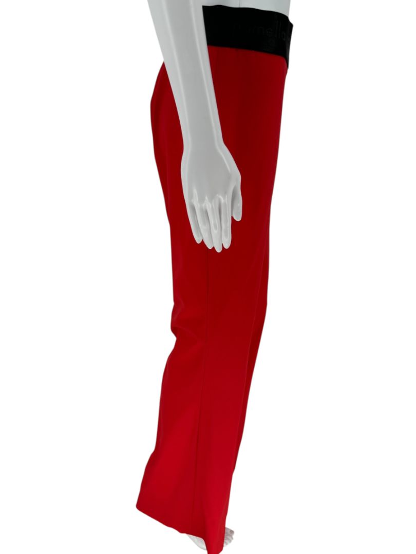 Pamella Roland Red Crystal Embellished Pocket Pant Suit – Large