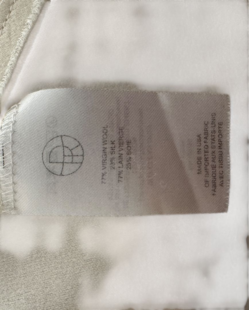 The Row Ivory Long Duster Jacket – Size 8
