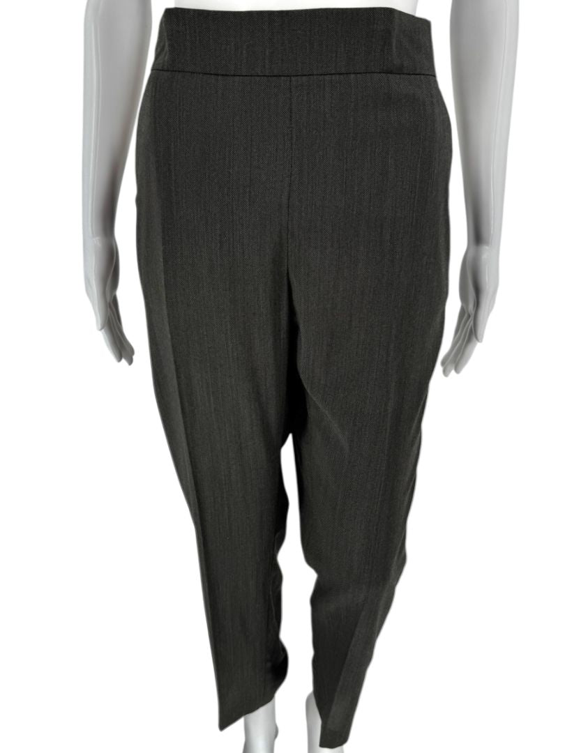 Akris Grey Wool & Silk Blend Pant Suit – Size 10