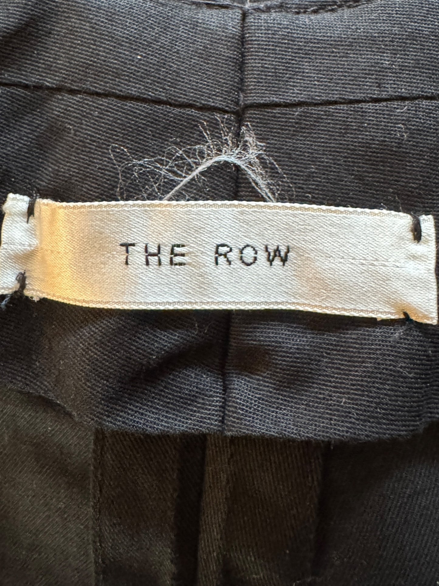 The Row Black Cropped Pleated Culottes – Size 14