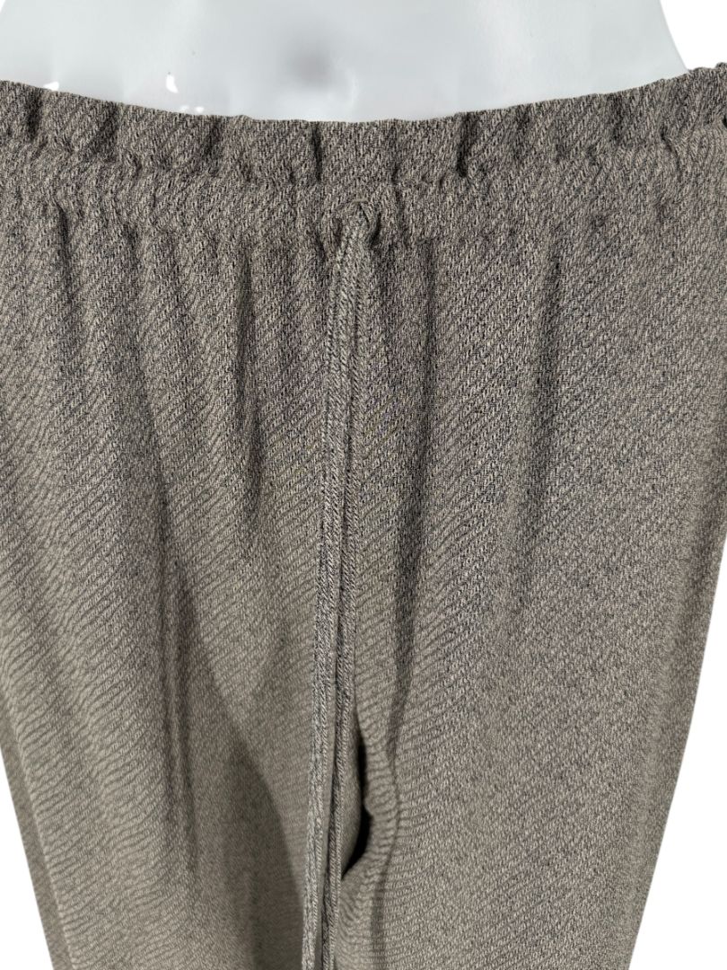 The Row Textured Taupe Two-Piece Lounge Set – Size XS