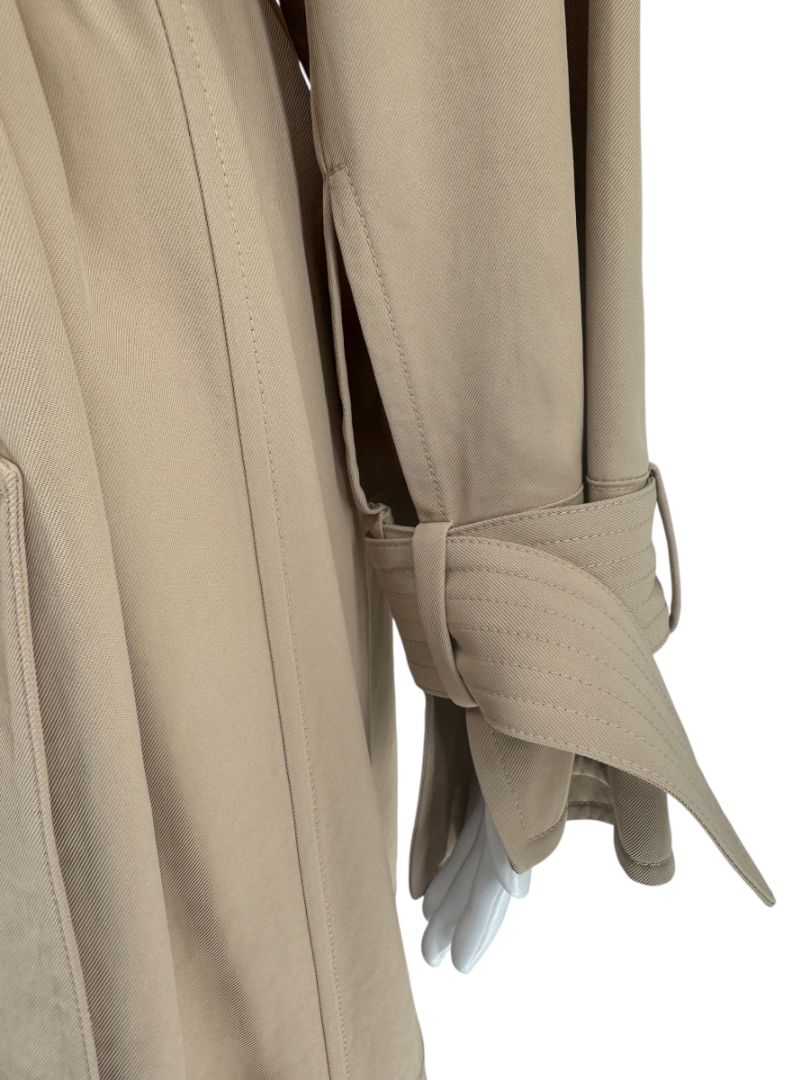 Victoria Beckham Camel Belted Trench Coat – Size US 6 / UK 10 / FR 38 / IT 42