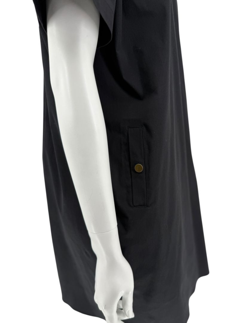 NWT Loewe Black & White Leather Panel Shirt – Size 34