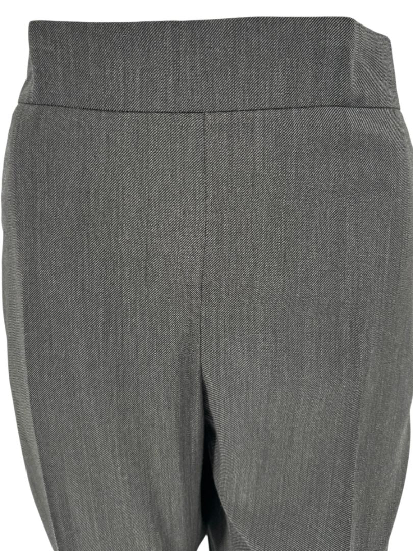 Akris Grey Wool & Silk Blend Pant Suit – Size 10