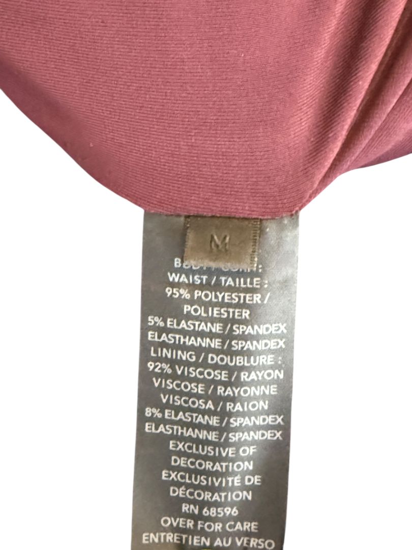 Donna Karan Modern Icons Claret Sequin Pencil Skirt – Size M