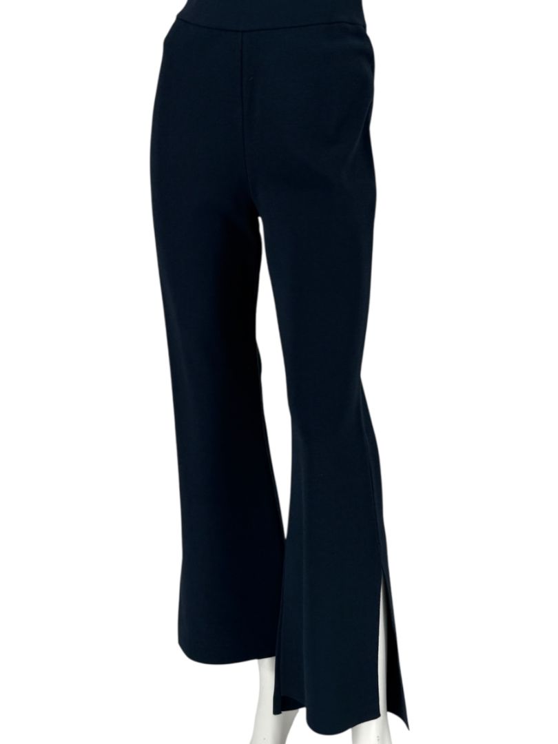 Stella McCartney Navy Split-Hem Trousers - Size IT 46