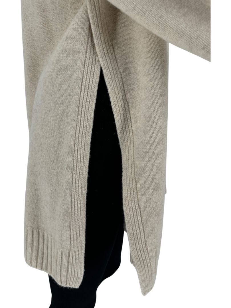 Celine Oversized Merino Wool Funnel Neck Sweater - Large