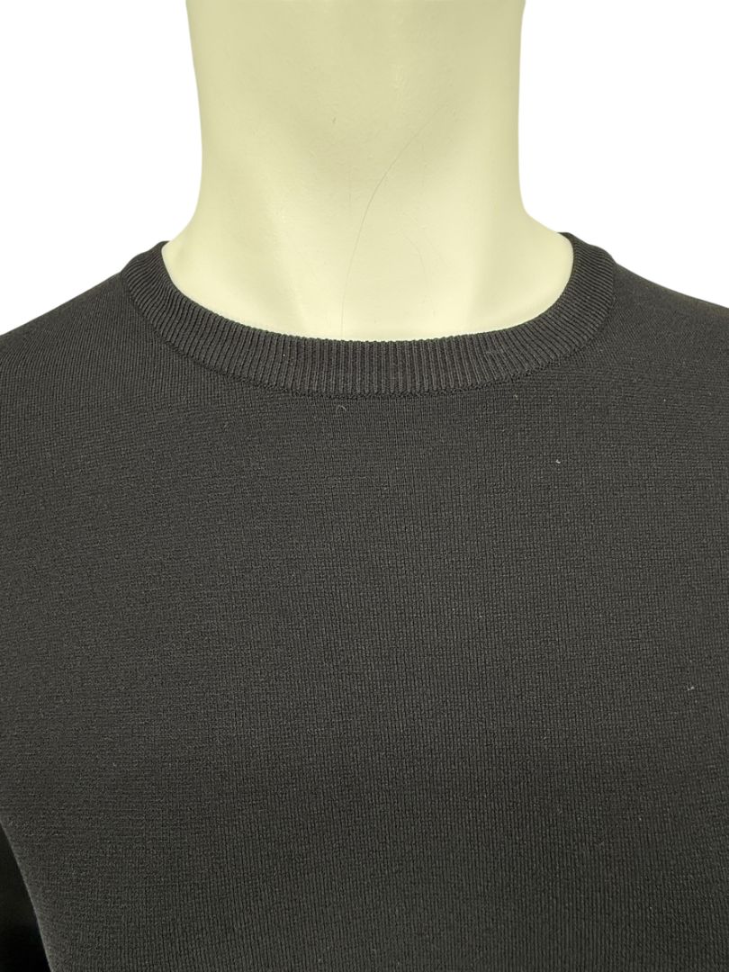 VALENTINO Black Knit Dress - Size L