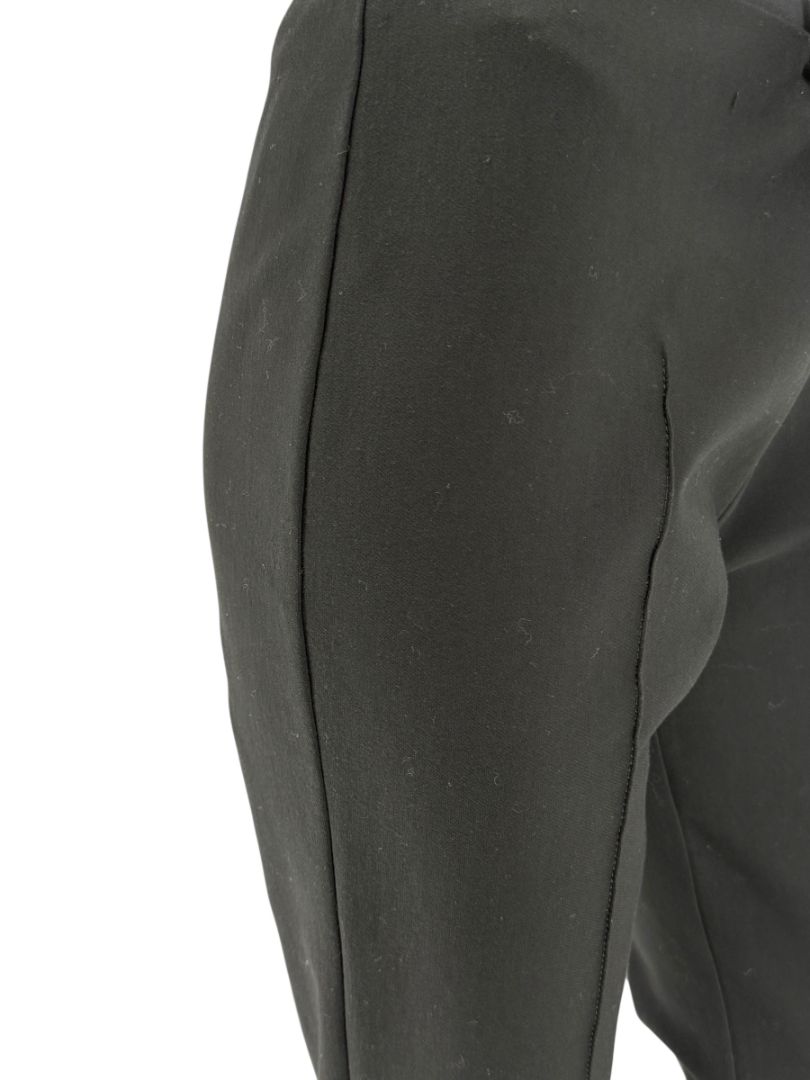 The Row Black Slim Ankle Pants with Side Zip – Size 10