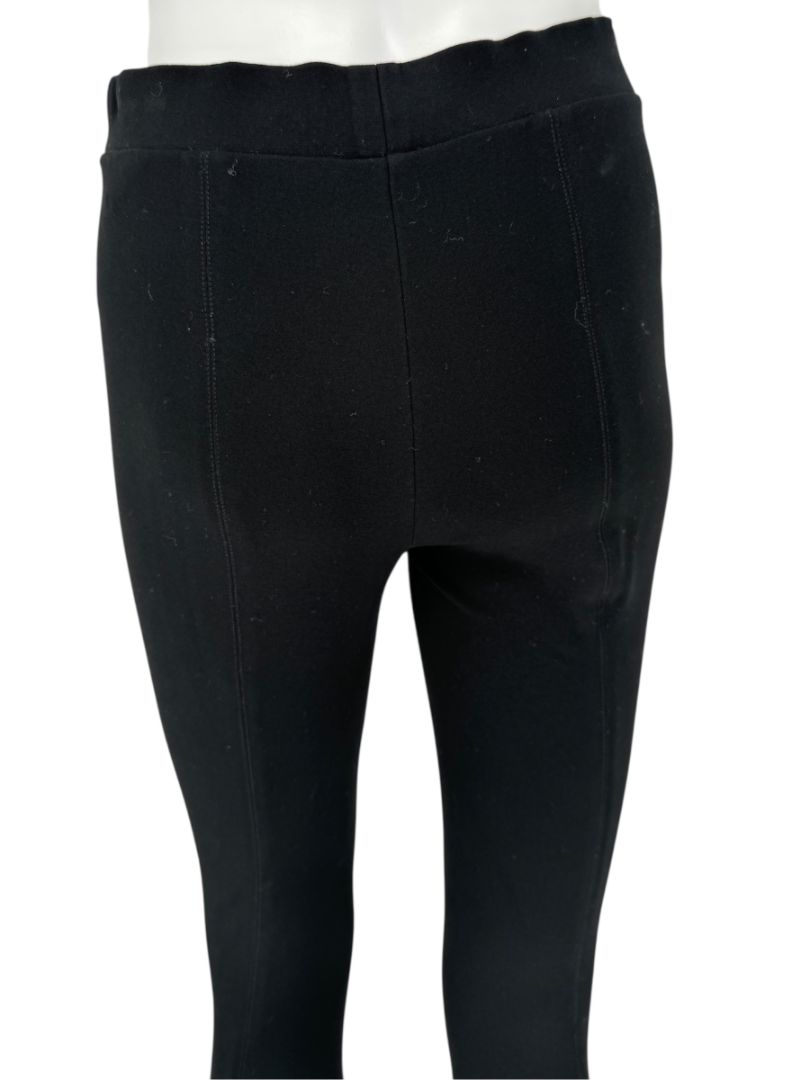 Vince Pull-On Stretch Leggings in Black - Medium