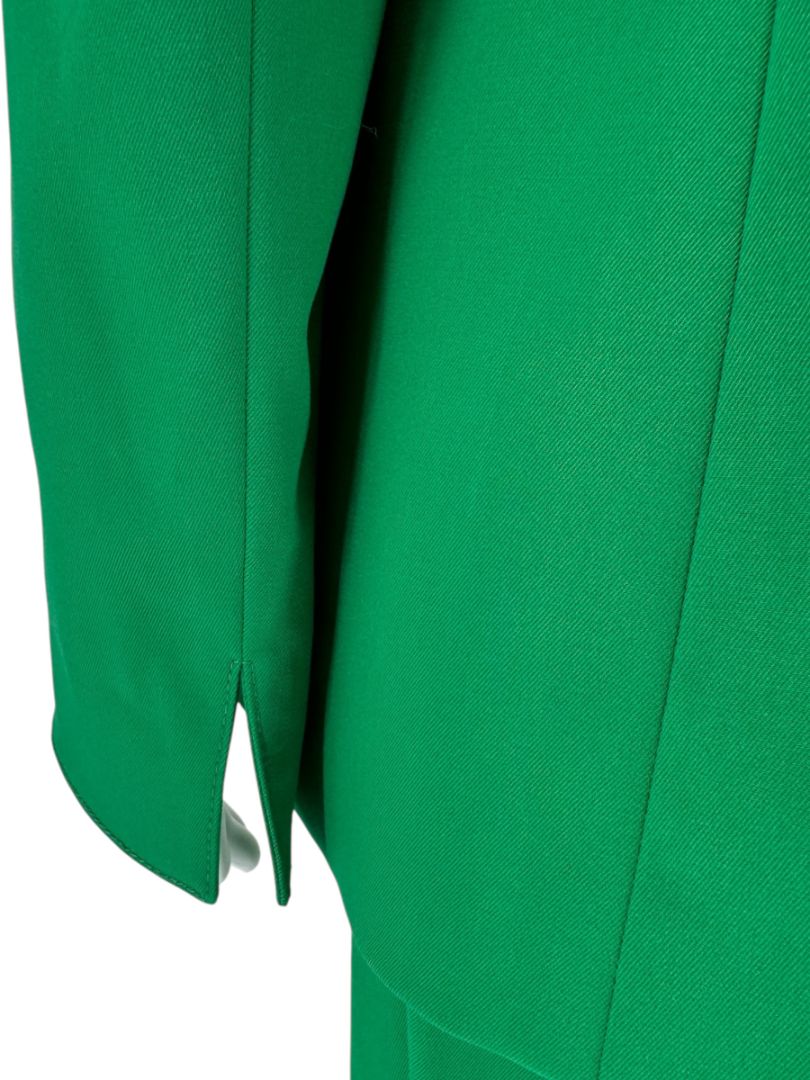 Akris Punto Emerald Green Wool Blend Pant Suit – Size 10
