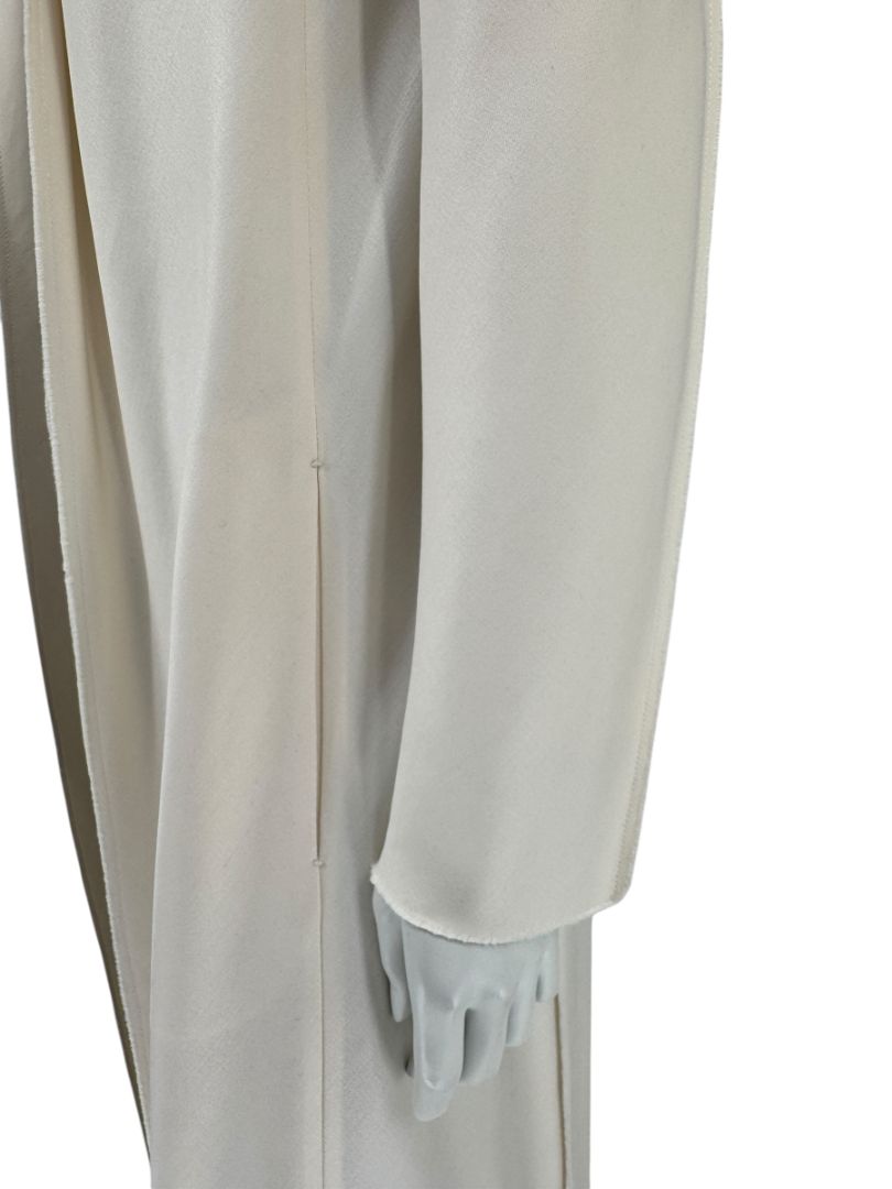 The Row Ivory Long Duster Jacket – Size 8