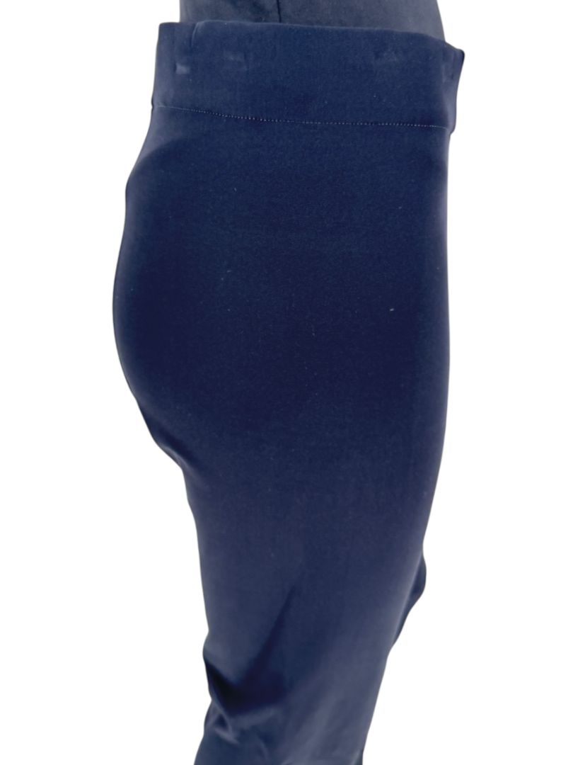 Maria Cornejo Navy Stretch Slim Pants – Size 10