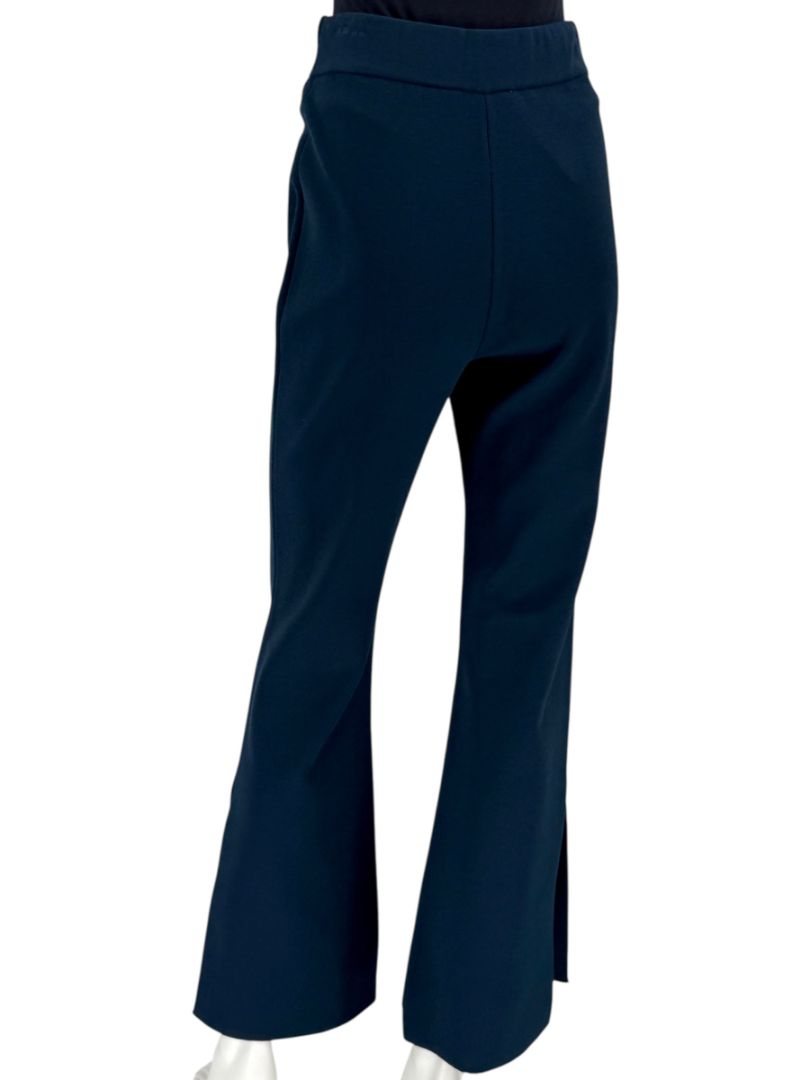 Stella McCartney Navy Split-Hem Trousers - Size IT 46