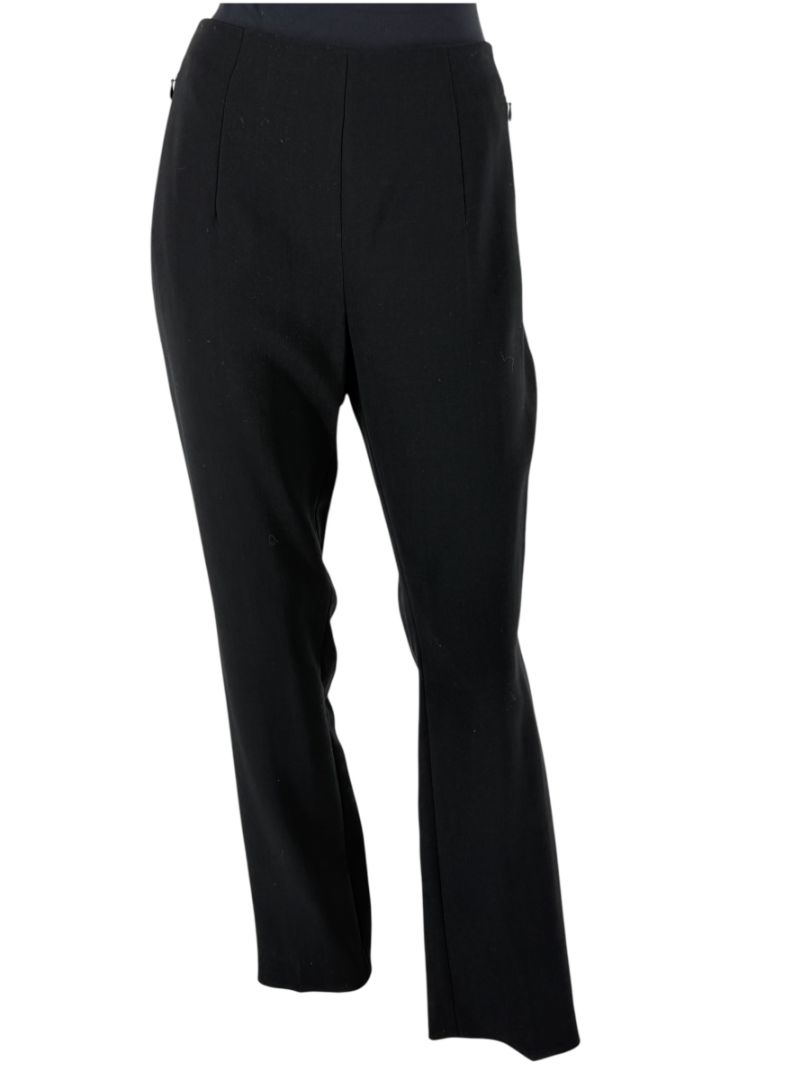 NWT Akris Black Wool Constance Trousers – Size 10