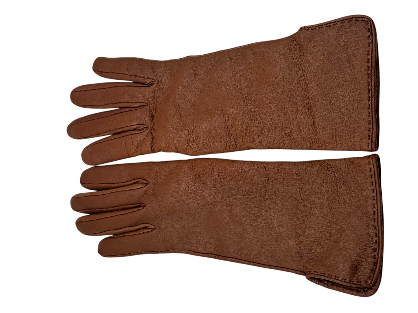 Loro Piana "Max" Gloves - Caramel - Size M