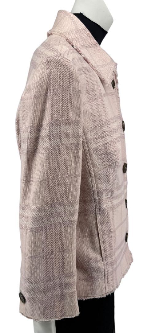 Burberry Plaid Print Blazer NWT - Size 10