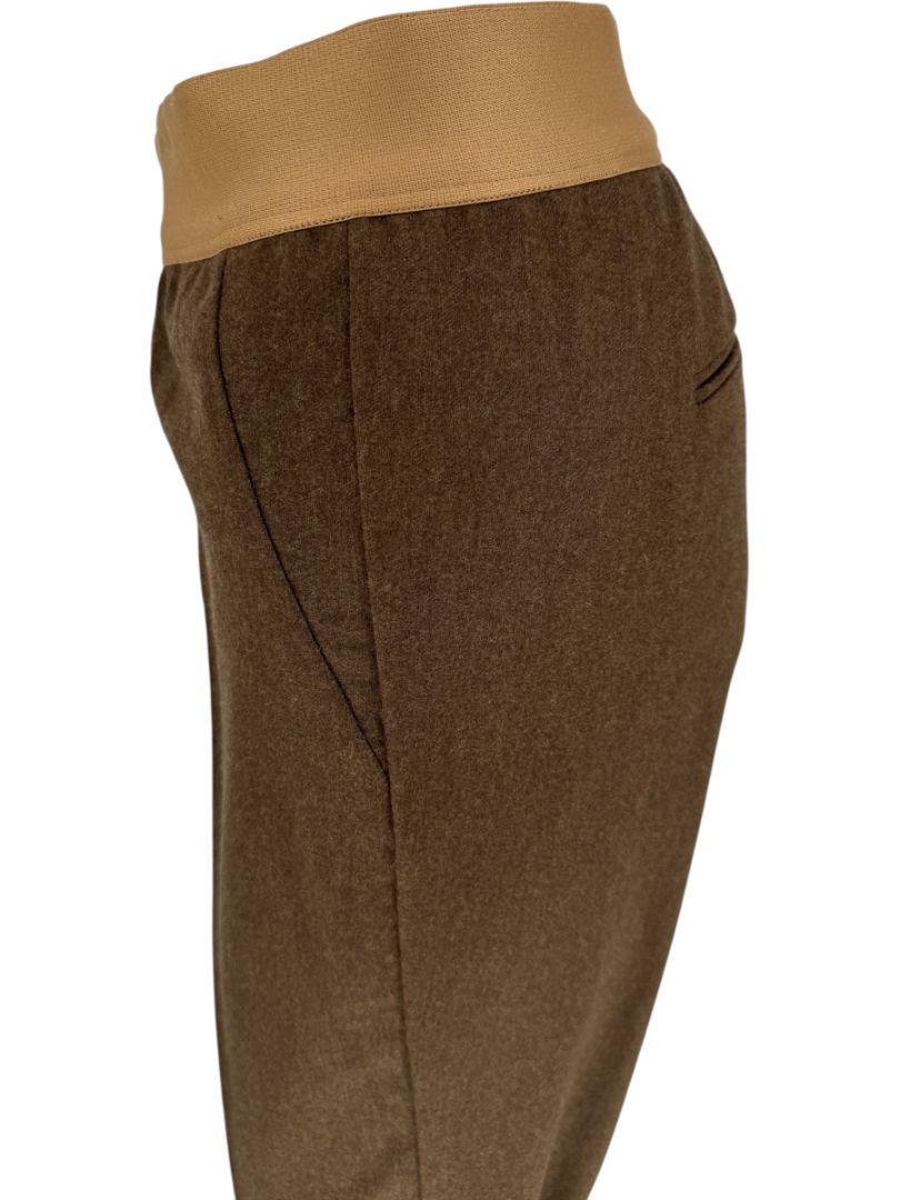 Max Mara Wool-Cashmere Tapered Pants - US 12