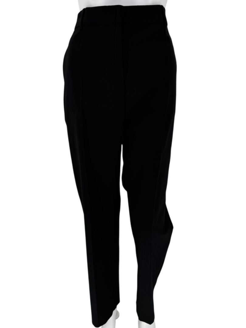 Sportmax High-Waisted Wool Trousers - Size 14