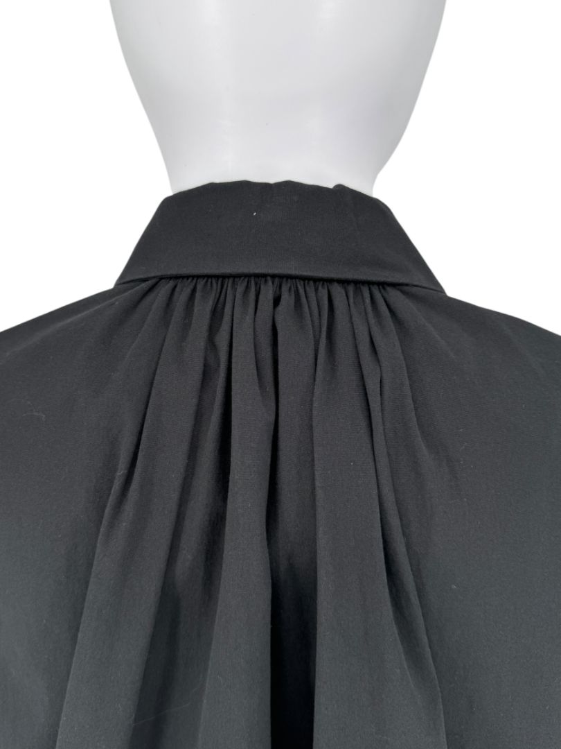 Michael Kors Collection Navy Popover Shirt Dress – Size XS