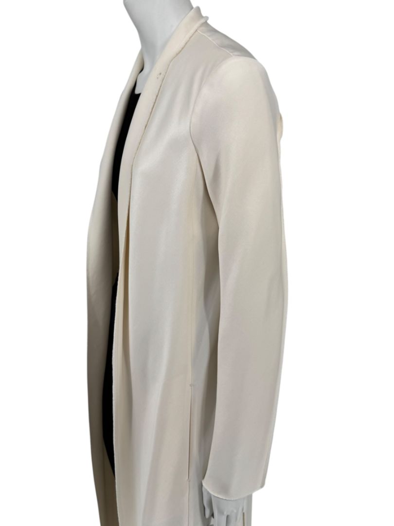 The Row Ivory Long Duster Jacket – Size 8