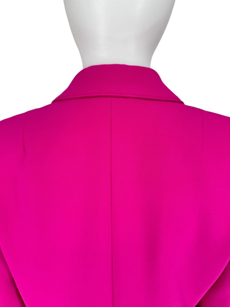 Akris Punto Fuchsia Blazer & Tapered Pant Suit Set – Size 12