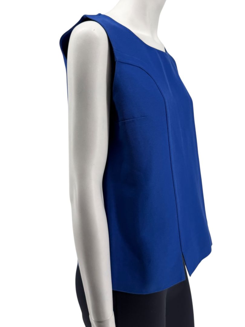 Marni Cobalt Blue Sleeveless Tunic/Blouse – Size IT 44