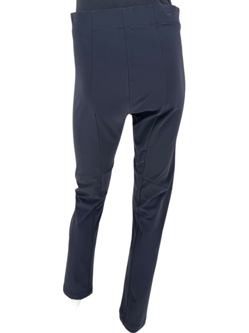 Maria Cornejo Navy Stretch Slim Pants – Size 10