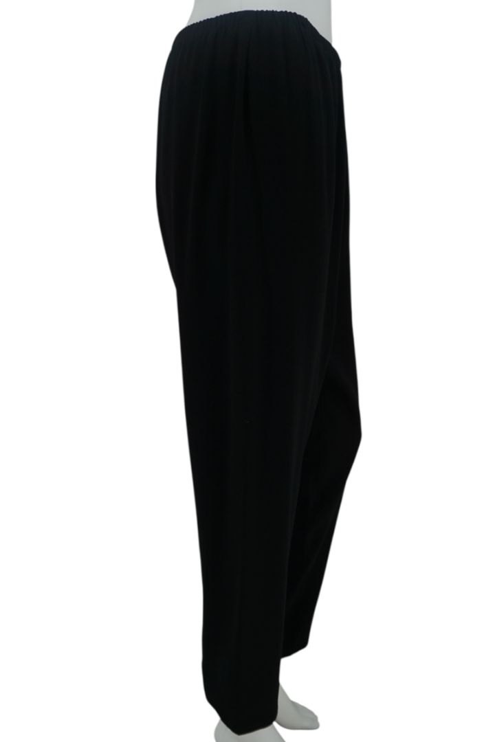 Peter Cohen Black Sleeveless Tunic & Tapered Pants Set – Top Size M, Pants Size L