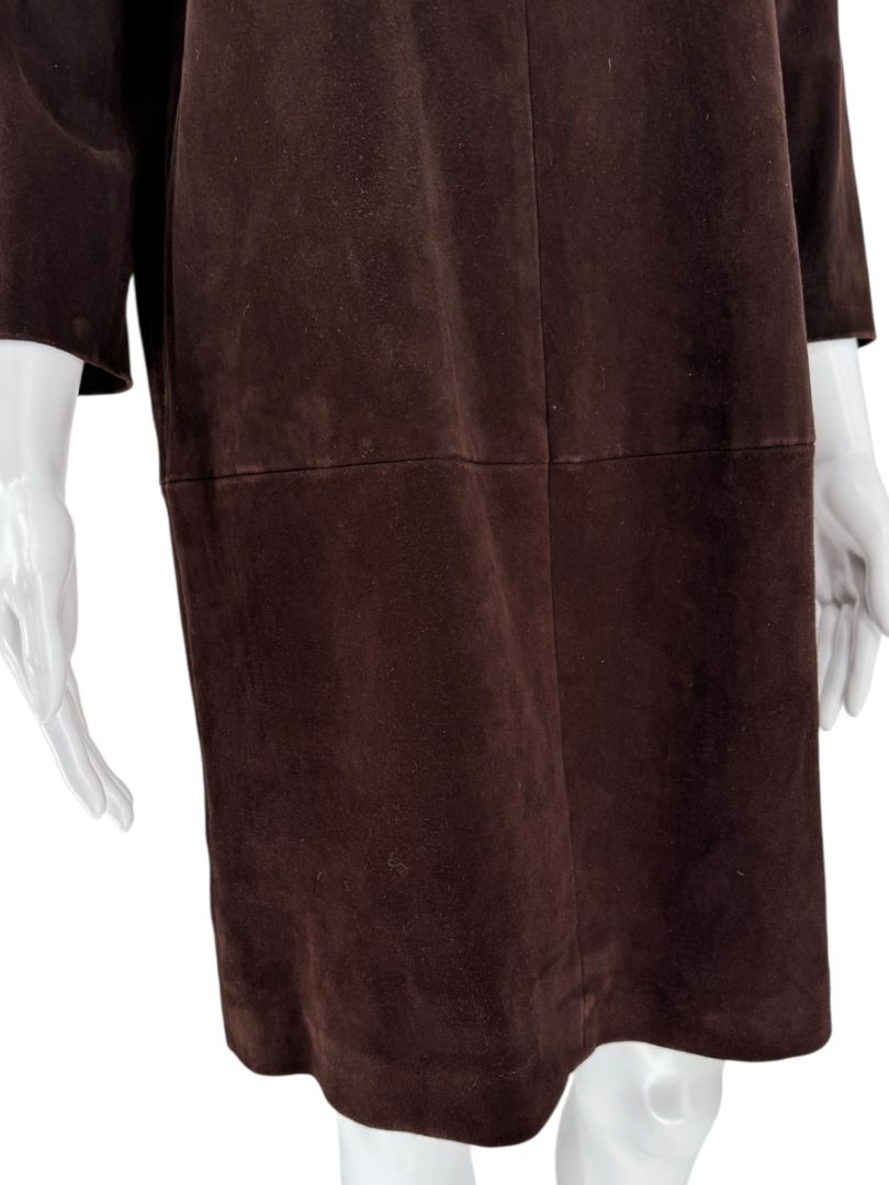 The Row Ruby Chocolate Brown Sheath Dress – Size 8