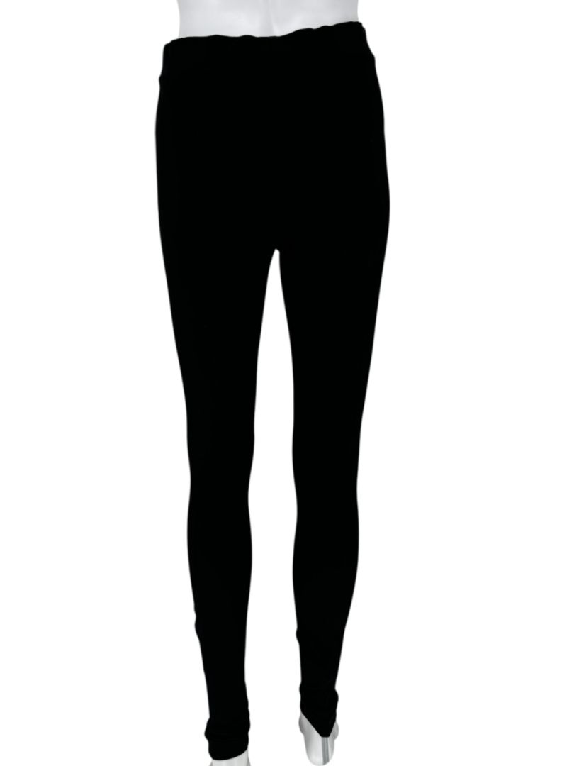 Vince Pull-On Stretch Leggings in Black - Medium