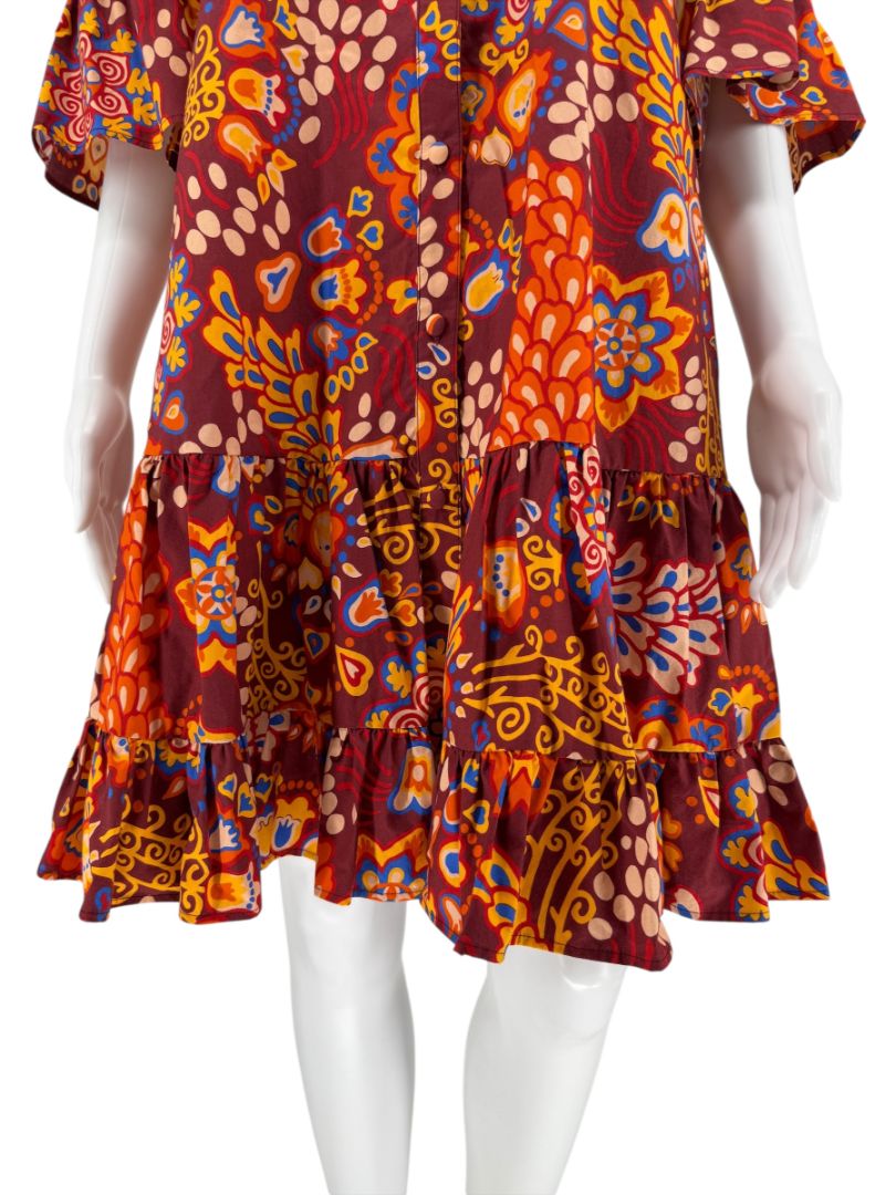 La DoubleJ ‘Choux’ Printed Cotton Dress - Size M