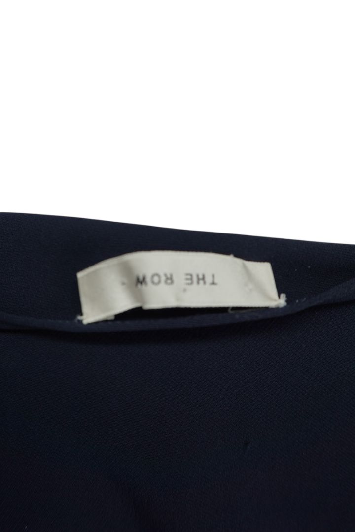 The Row Navy Cap-Sleeve Top & Pull-On Pant Set – Size Small