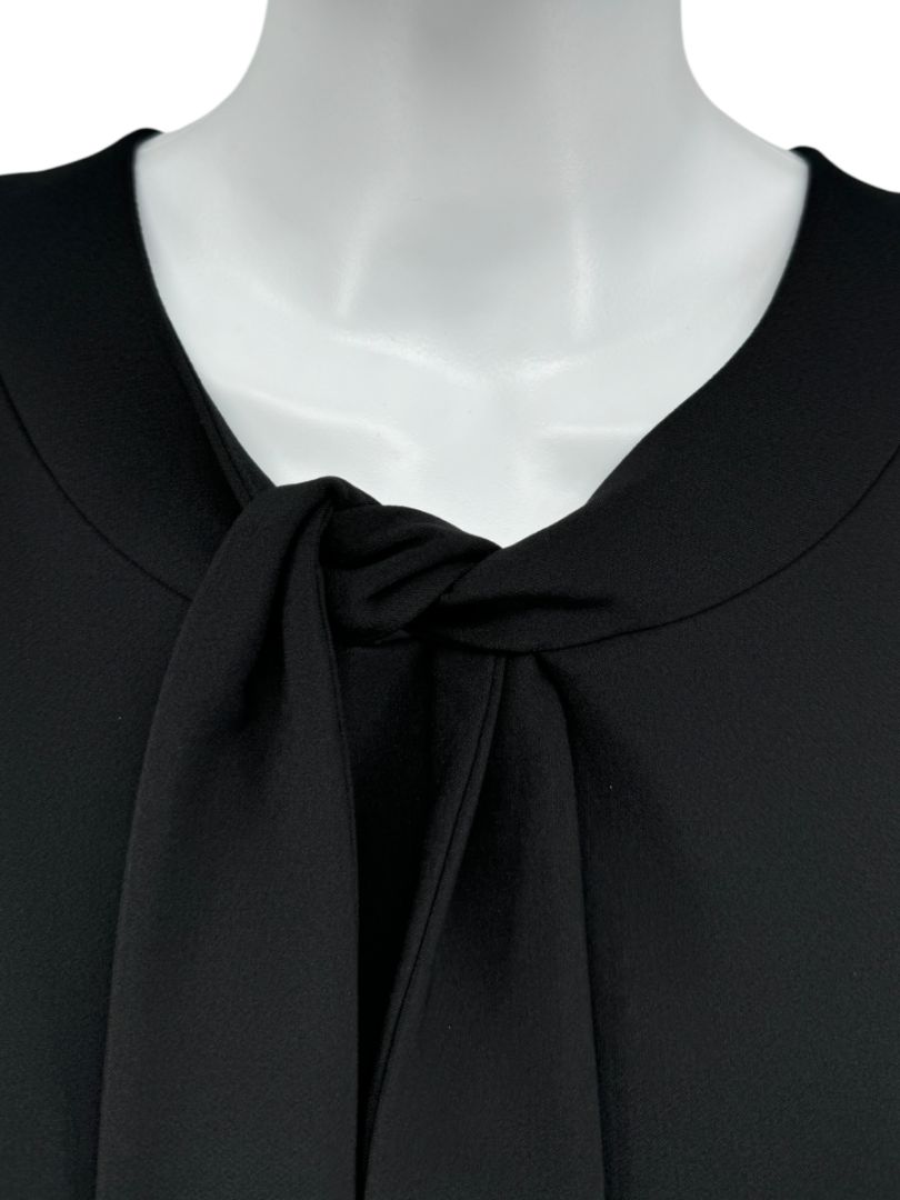 Pamella Roland Black Embellished Hem Dress – Large