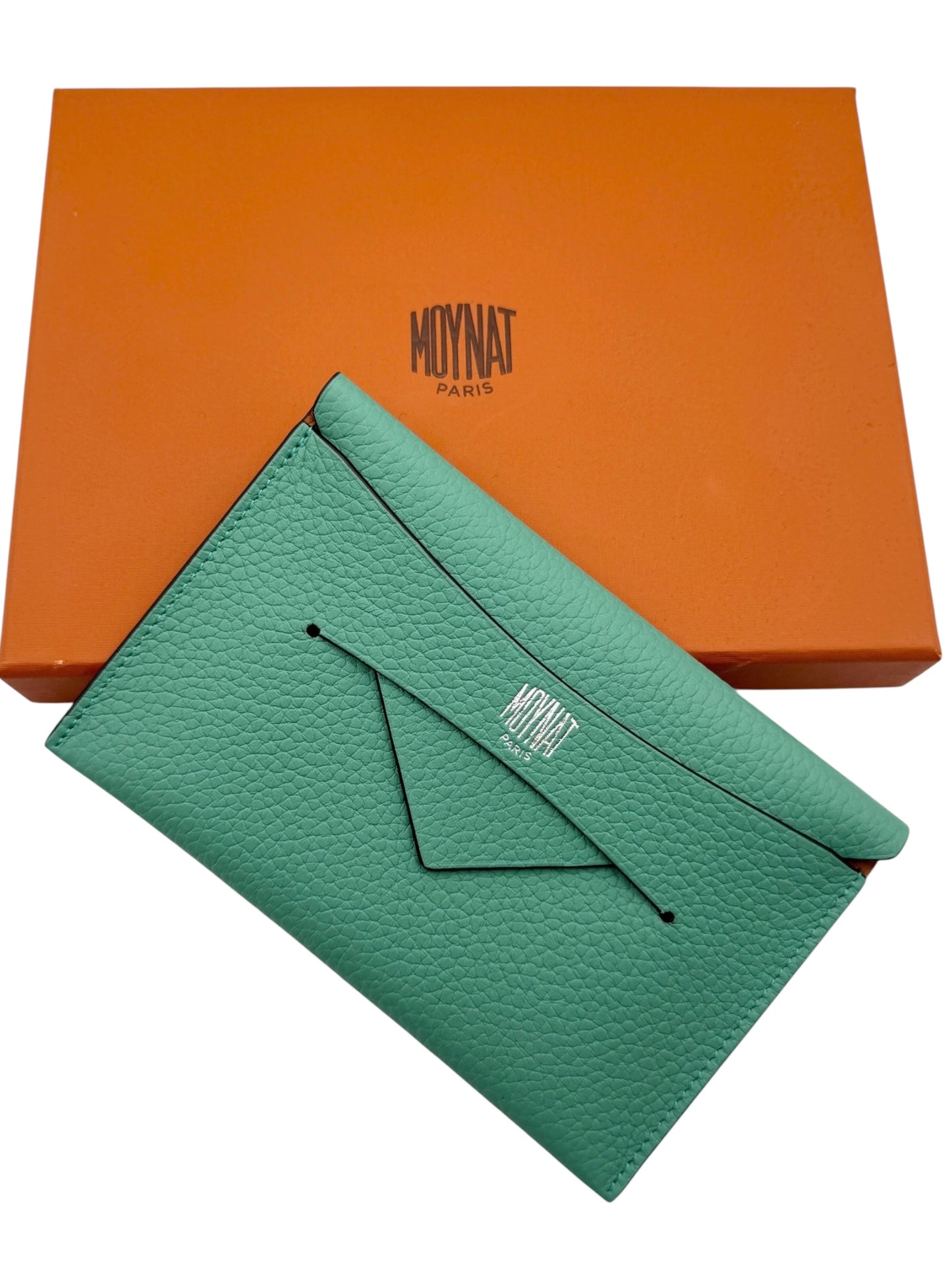 NWT Moynat Taurillon Gex Envelope Passport Holder